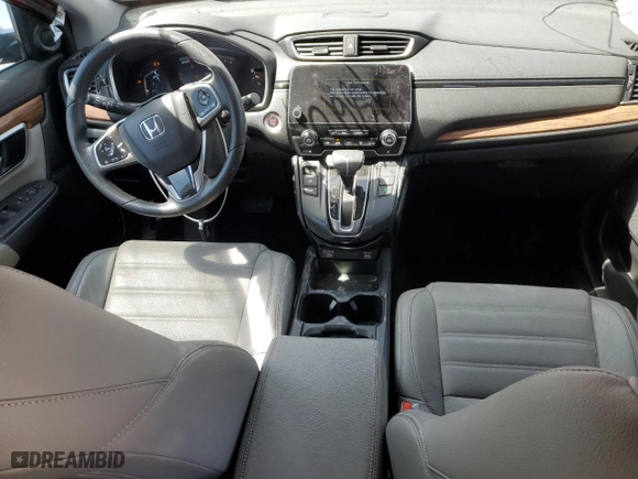 2022 Honda CR-V EX with VIN 5J6RW1H5XNL000115, listed as a Copart auction lot 48610565 with 12,172 mi miles and Salvage Title. Bid and sale history available at carsss.com. Image 8.