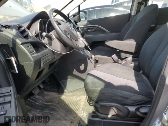 2015 Mazda 5 Touring with VIN JM1CW2CL4F0185773, listed as a Copart auction lot 48615505 with 105,488 mi miles and Salvage Title. Bid and sale history available at carsss.com. Image 7.