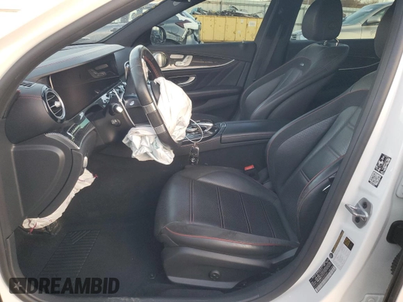 2019 Mercedes-Benz E-Class AMG E 53 with VIN WDDZF6BB1KA650949, listed as a Copart auction lot 86445484 with 57,847 mi miles and Salvage Title. Bid and sale history available at carsss.com. Image 7.