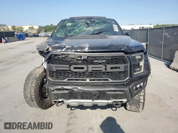 2017 Ford F-150 Raptor with VIN 1FTFW1RG2HFC18383, listed as a Copart auction lot 53520625 with 119,522 mi miles and Clean Title. Bid and sale history available at DreamBid. Image 5.