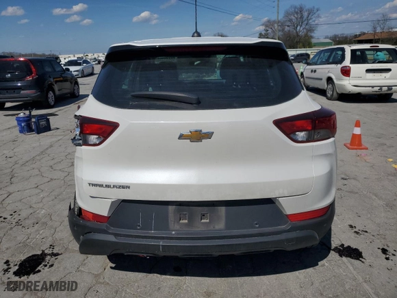 2021 Chevrolet TrailBlazer LS with VIN KL79MMS21MB181098, listed as a Copart auction lot 50441255 with 120,678 mi miles and Salvage Title. Bid and sale history available at carsss.com. Image 6.