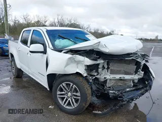 2022 Chevrolet Colorado 2WD Work Truck with VIN 1GCGSBEA3N1309128, listed as a IAAI auction lot 41298306 with 37,226 mi miles. Bid and sale history available at carsss.com. Image 1.