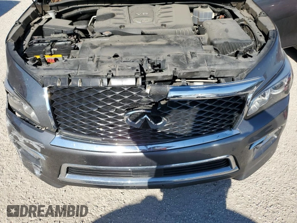 2016 Infiniti QX80 with VIN JN8AZ2NF5G9613678, listed as a Copart auction lot 70924094 with Not Provided miles and Salvage Title. Bid and sale history available at carsss.com. Image 12.