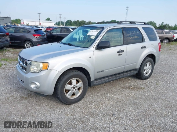 2008 Ford Escape XLT с VIN 1FMCU93128KC01646, выставлен на аукционе IAAI как лот 42372522 с пробегом 211 988 миль миль и . История ставок и продаж доступна на DreamBid. Изображение 2.