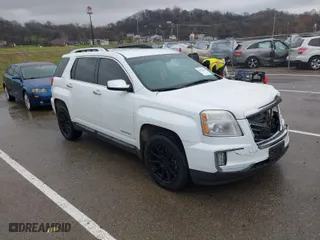 2017 GMC Terrain SLT with VIN 2GKALPEK2H6189157, listed as a IAAI auction lot 41094742 with 162,363 mi miles. Bid and sale history available at carsss.com. Image 1.