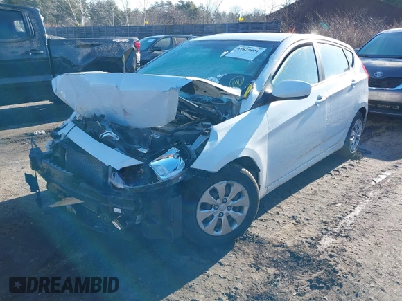 2017 Hyundai Accent SE with VIN KMHCT5AE6HU357260, listed as a IAAI auction lot 41810011 with 80,720 mi miles and . Bid and sale history available at DreamBid. Image 2.