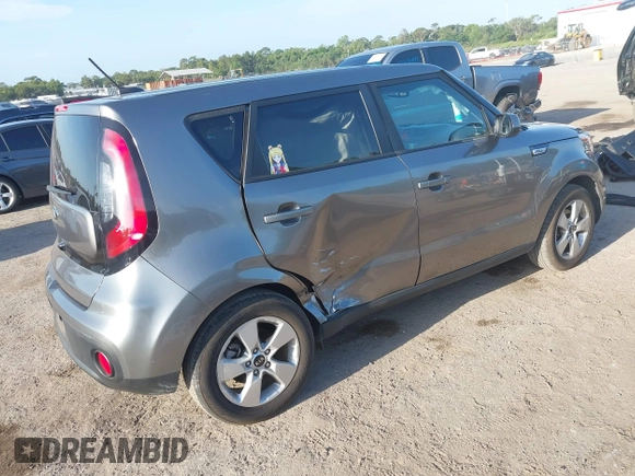 2018 Kia Soul with VIN KNDJN2A22J7573914, listed as a IAAI auction lot 42167570 with 64,497 mi miles and . Bid and sale history available at DreamBid. Image 4.