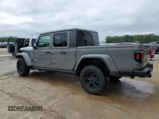 2021 Jeep Gladiator Sport S с VIN 1C6HJTAG1ML599287, выставлен на аукционе Copart как лот 71597864 с пробегом 23 186 миль миль и Списание • Salvage title. История ставок и продаж доступна на DreamBid. Изображение 2.