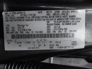 2015 Ford Focus SE with VIN 1FADP3K26FL383355, listed as a IAAI auction lot 41520459 with 142,111 mi miles and . Bid and sale history available at DreamBid. Image 9.