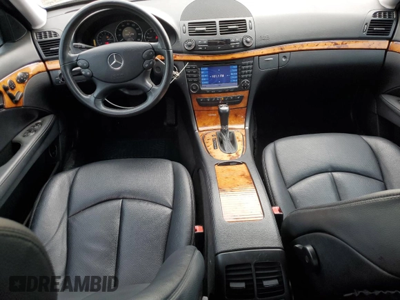 2008 Mercedes-Benz E 350 Luxury with VIN WDBUF56X98B264379, listed as a Copart auction lot 50372635 with 81,598 mi miles and Salvage Title. Bid and sale history available at DreamBid. Image 8.