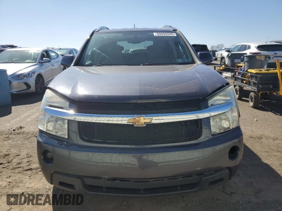 2007 Chevrolet Equinox LT with VIN 2CNDL73F076039153, listed as a Copart auction lot 50693205 with 106,240 mi miles and Salvage Title. Bid and sale history available at carsss.com. Image 5.