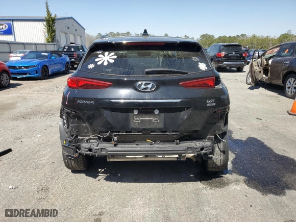 2020 Hyundai Kona Ultimate with VIN KM8K5CA50LU530788, listed as a Copart auction lot 48551665 with 32,545 mi miles and Salvage Title. Bid and sale history available at carsss.com. Image 6.