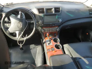 2012 Toyota Highlander Limited with VIN 5TDDK3EH4CS157298, listed as a Copart auction lot 55071475 with 169,477 mi miles and Salvage title. Bid and sale history available at DreamBid. Image 8.