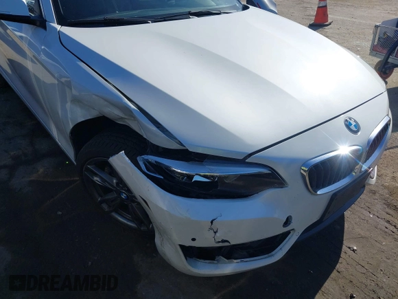 2016 BMW 2 Series 228i with VIN WBA1F9C59GV545980, listed as a IAAI auction lot 42515279 with 59,525 mi miles and . Bid and sale history available at DreamBid. Image 6.