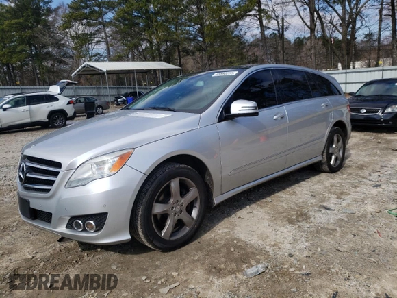 2011 Mercedes-Benz R 350 with VIN 4JGCB6FE8BA125365, listed as a Copart auction lot 45860255 with 160,994 mi miles and Salvage title. Bid and sale history available at DreamBid. Image 1.