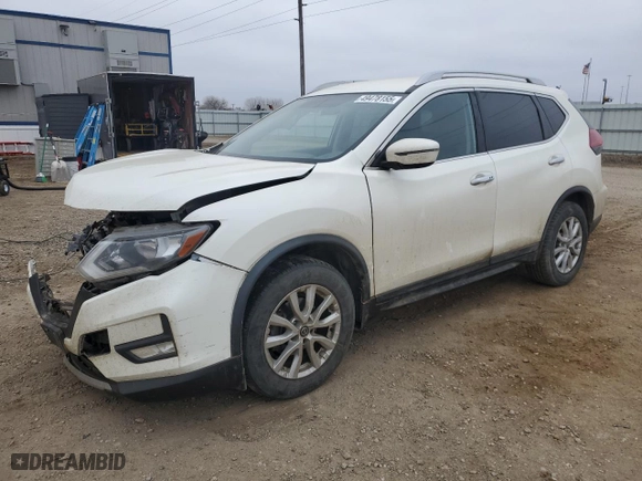 2018 Nissan Rogue SV with VIN JN8AT2MV2JW329542, listed as a Copart auction lot 49478155 with 65,510 mi miles and Salvage Title. Bid and sale history available at carsss.com. Image 1.