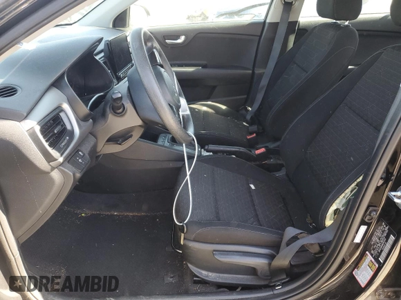 2022 Kia Rio S with VIN 3KPA24AD6NE445249, listed as a Copart auction lot 47897285 with 51,906 mi miles and Salvage Title. Bid and sale history available at DreamBid. Image 7.