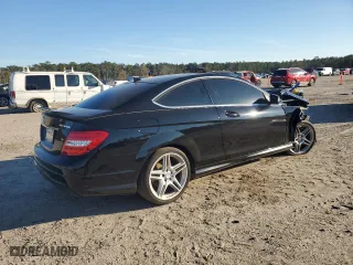 2015 Mercedes-Benz C-Class C 250 with VIN WDDGJ4HB8FG419888, listed as a Copart auction lot 89199265 with 0 mi miles and Salvage Title. Bid and sale history available at carsss.com. Image 3.