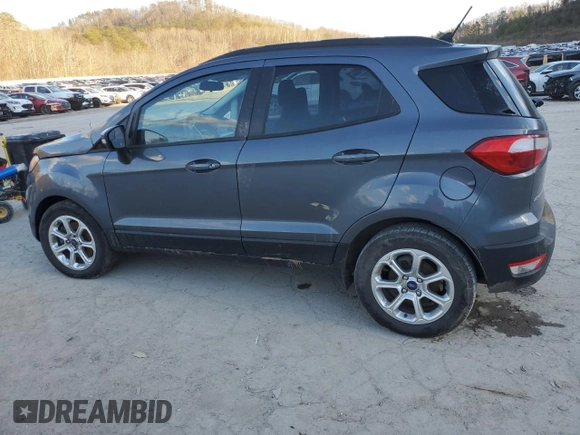 2018 Ford EcoSport SE with VIN MAJ6P1UL3JC215281, listed as a Copart auction lot 46451045 with Not Provided miles and Salvage Title. Bid and sale history available at carsss.com. Image 2.