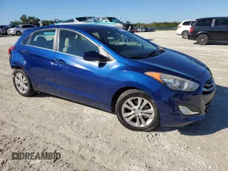 2013 Hyundai Elantra GT with VIN KMHD35LE3DU051449, listed as a Copart auction lot 81881154 with 123,969 mi miles and Salvage Title. Bid and sale history available at carsss.com. Image 4.
