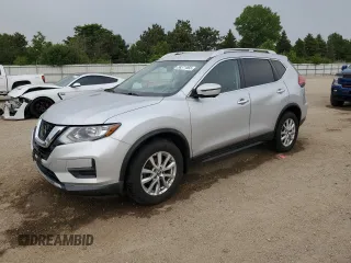 2017 Nissan Rogue SV with VIN KNMAT2MV9HP580221, listed as a Copart auction lot 58371065 with 86,446 mi miles and Salvage title. Bid and sale history available at DreamBid. Image 1.