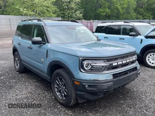 2023 Ford Bronco Sport Big Bend z VIN 3FMCR9B65PRD38511, wystawiony jako Copart lot #56178045 z przebiegiem 30 176 mil mil oraz Szkoda całkowita • Salvage title. Historia ofert i sprzedaży dostępna na DreamBid. Obrazek 1.