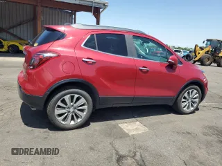 2017 Buick Encore Preferred with VIN KL4CJESB7HB044836, listed as a Copart auction lot 62586205 with 86,040 mi miles and Salvage title. Bid and sale history available at DreamBid. Image 3.