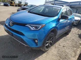 2018 Toyota RAV4 SE with VIN JTMJFREV2JD247803, listed as a Copart auction lot 49773674 with 137,012 mi miles and Salvage Title. Bid and sale history available at carsss.com. Image 1.