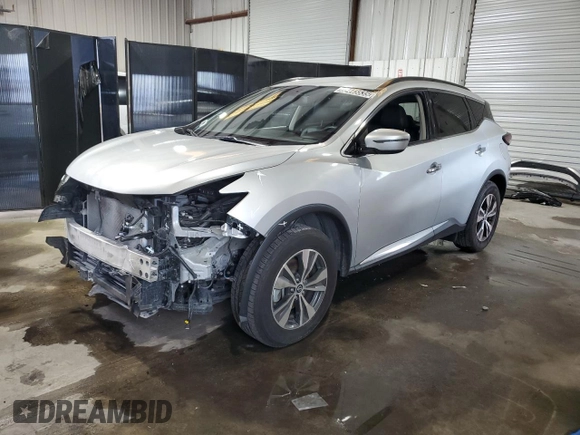2023 Nissan Murano SV z VIN 5N1AZ2BJ9PC101909, wystawiony jako Copart lot #58445535 z przebiegiem 66 253 mil mil oraz Czysty tytuł • Clean title. Historia ofert i sprzedaży dostępna na DreamBid. Obrazek 1.