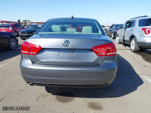 2014 Volkswagen Passat SE w/Sunroof with VIN 1VWBT7A34EC110750, listed as a IAAI auction lot 41754525 with 101,416 mi miles. Bid and sale history available at carsss.com. Image 16.