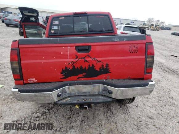 2000 Nissan Frontier XE with VIN 1N6ED27Y8YC324175, listed as a Copart auction lot 41891105 with 239,068 mi miles and Clean title. Bid and sale history available at DreamBid. Image 6.