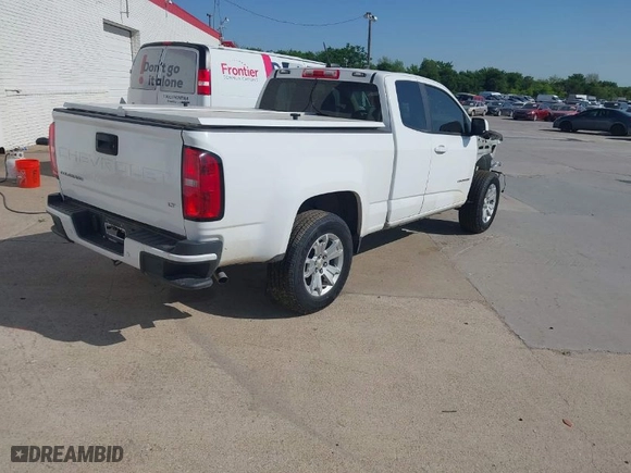 2022 Chevrolet Colorado 2WD LT with VIN 1GCHSCEA9N1118503, listed as a IAAI auction lot 41890182 with 63,608 mi miles. Bid and sale history available at carsss.com. Image 4.