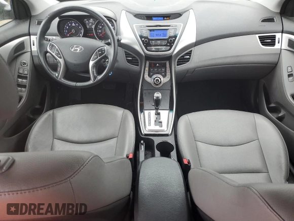 2013 Hyundai Elantra Limited z VIN 5NPDH4AE1DH268737, wystawiony jako Copart lot #56533965 z przebiegiem 77 637 mil mil oraz Czysty tytuł • Clean title. Historia ofert i sprzedaży dostępna na DreamBid. Obrazek 8.