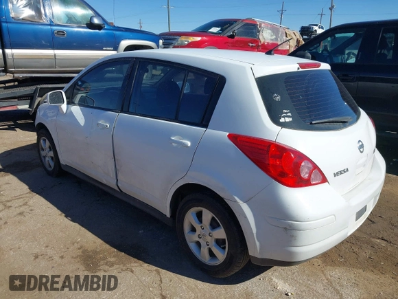 2009 Nissan Versa 1.8 SL with VIN 3N1BC13E89L410688, listed as a IAAI auction lot 41447457 with 182,807 mi miles. Bid and sale history available at carsss.com. Image 3.