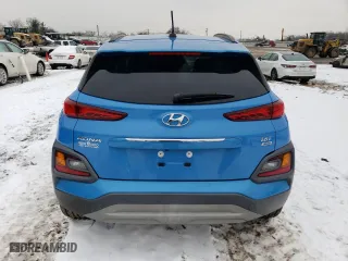 2018 Hyundai Kona Ultimate with VIN KM8K5CA55JU102809, listed as a Copart auction lot 44889365 with 55,106 mi miles and Salvage Title. Bid and sale history available at carsss.com. Image 6.