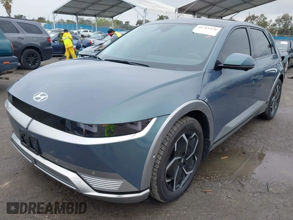2024 Hyundai Ioniq 5 Limited z VIN KM8KR4DE4RU310424, wystawiony jako IAAI lot #41761478 z przebiegiem 4 027 mil mil oraz . Historia ofert i sprzedaży dostępna na DreamBid. Obrazek 18.
