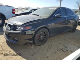 2005 Acura TSX with VIN JH4CL96975C012925, listed as a Copart auction lot 46924895 with 174,706 mi miles and Salvage Title. Bid and sale history available at carsss.com. Image 1.