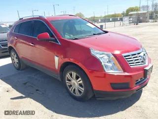 2015 Cadillac SRX Luxury Collection with VIN 3GYFNBE3XFS632316, listed as a IAAI auction lot 41798287 with 145,401 mi miles. Bid and sale history available at carsss.com. Image 1.