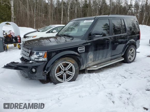 2014 Land Rover LR4 Lux with VIN SALAK2V61EA728671, listed as a Copart auction lot 42698535 with 160,089 mi miles and Salvage title. Bid and sale history available at DreamBid. Image 1.
