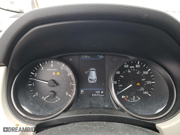 2019 Nissan Rogue Sport S with VIN JN1BJ1CR2KW351307, listed as a Copart auction lot 45030585 with 65,672 mi miles and Salvage Title. Bid and sale history available at carsss.com. Image 9.