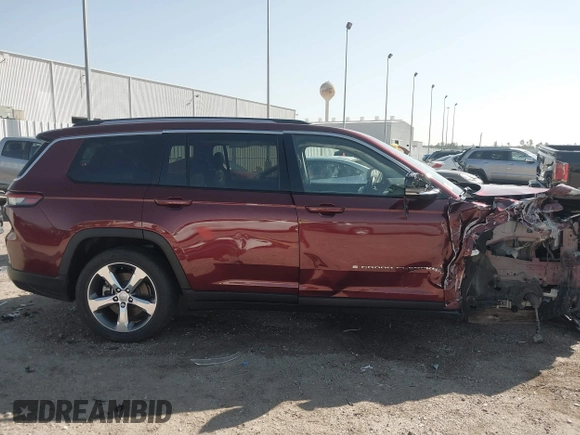 2021 Jeep Grand Cherokee Limited z VIN 1C4RJJBG2M8207839, wystawiony jako IAAI lot #41875965 z przebiegiem 47 380 mil mil oraz . Historia ofert i sprzedaży dostępna na DreamBid. Obrazek 14.