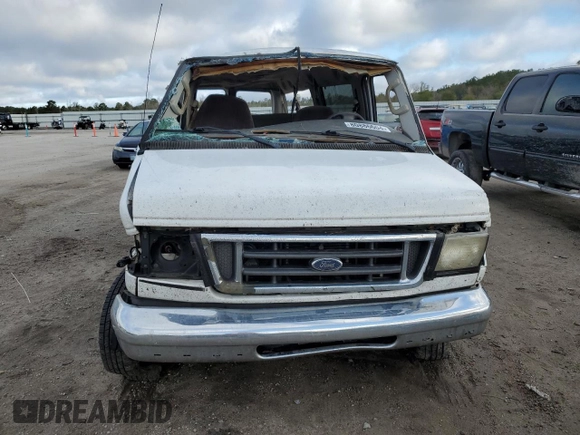 2007 Ford Econoline Passenger XL with VIN 1FBNE31L77DA87212, listed as a Copart auction lot 80886604 with Not Provided miles and Salvage Title. Bid and sale history available at carsss.com. Image 5.
