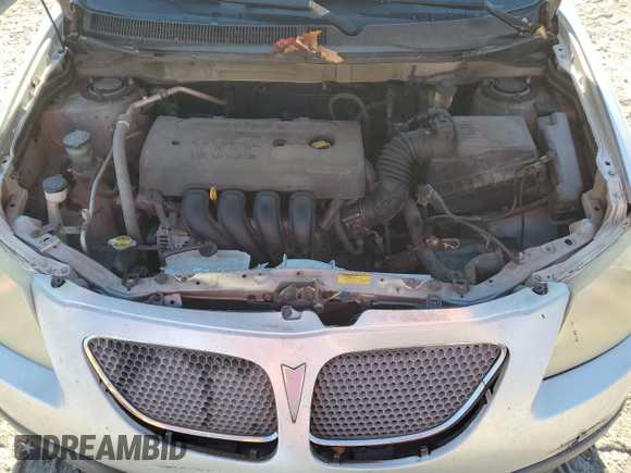 2006 Pontiac Vibe with VIN 5Y2SL65866Z440441, listed as a Copart auction lot 76901424 with 211,022 mi miles and Salvage Title. Bid and sale history available at DreamBid. Image 11.