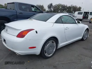 2002 Lexus SC 430 with VIN JTHFN48Y020027536, listed as a IAAI auction lot 42670239 with 207,112 mi miles and . Bid and sale history available at DreamBid. Image 4.