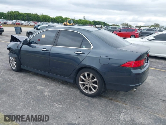 2006 Acura TSX Navi with VIN JH4CL96906C005218, listed as a IAAI auction lot 41633071 with 216,581 mi miles and . Bid and sale history available at DreamBid. Image 3.