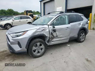 2022 Toyota RAV4 Hybrid XLE z VIN 4T3RWRFVXNU050291, wystawiony jako Copart lot #59721295 z przebiegiem 83 752 mil mil oraz Szkoda całkowita • Salvage title. Historia ofert i sprzedaży dostępna na DreamBid. Obrazek 1.