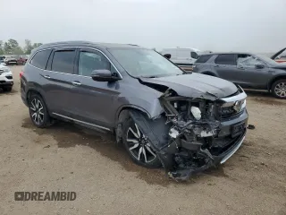 2019 Honda Pilot Elite with VIN 5FNYF6H01KB008279, listed as a Copart auction lot 60553065 with 132,711 mi miles and Salvage title. Bid and sale history available at DreamBid. Image 4.