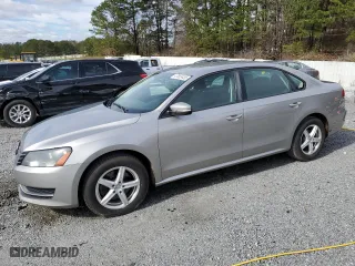 2013 Volkswagen Passat S with VIN 1VWAP7A3XDC021540, listed as a Copart auction lot 47683435 with 283,842 mi miles and Non Repairable. Bid and sale history available at carsss.com. Image 1.