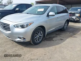 2015 Infiniti QX60 with VIN 5N1AL0MM8FC556374, listed as a IAAI auction lot 41931000 with 136,912 mi miles and . Bid and sale history available at DreamBid. Image 17.
