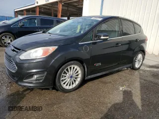 2015 Ford C-Max Energi SEL with VIN 1FADP5CU4FL115366, listed as a Copart auction lot 46804325 with 139,524 mi miles and Salvage Title. Bid and sale history available at carsss.com. Image 1.